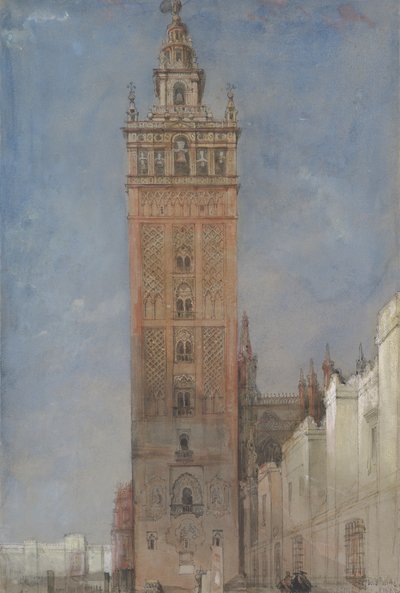 De Giralda, Sevilla door David Roberts