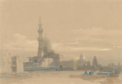 De graven van de kaliefen, Caïro door David Roberts