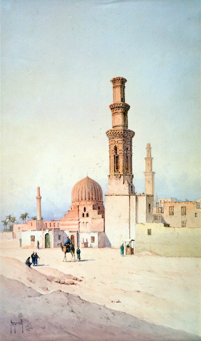 Graf van de Kaliefen, Caïro, ca. 1907 door David Roberts