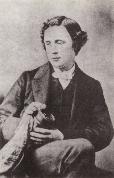 Lewis Carroll, Engels schrijver (z/w foto) door David Scott Lieutenant-Colonel (after) Dodgson