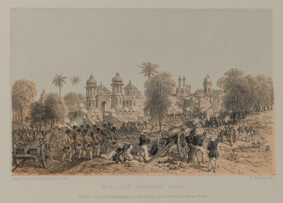 De Secunder Bagh, Lucknow door David Scott Lieutenant Colonel (after) Dodgson