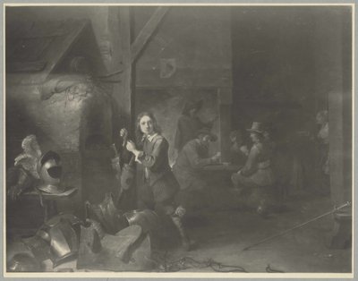 Wachthuis door David Teniers the Younger