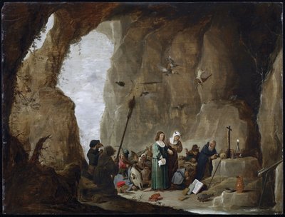 De verleiding van Sint Antonius door David Teniers the Younger