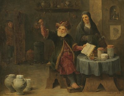 Het bezoek aan de arts door David Teniers the Younger