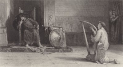 Een Psalm van David door David Wilkie