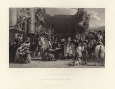 De Koning bij Holyrood door David Wilkie