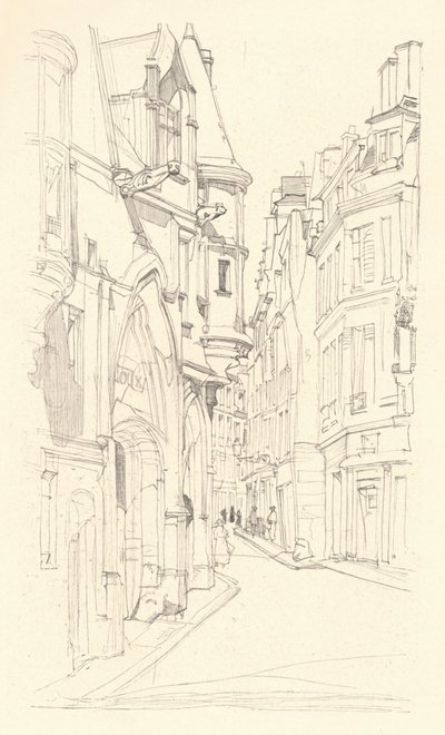 Hotel de Sens door David Young Cameron