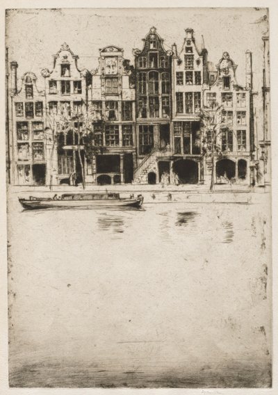 Souvenir van Amsterdam door David Young Cameron