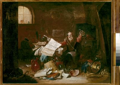  door David the Younger (attr. to) Teniers