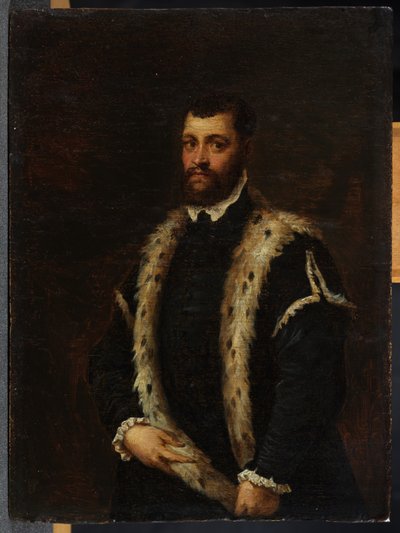 Portret van een man door David Teniers the Younger