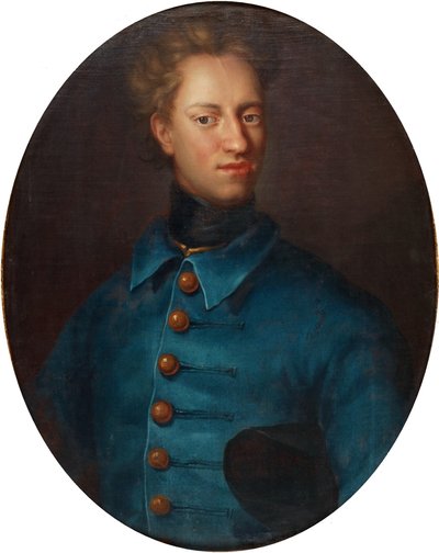 Koning Karel XII door David von Krafft