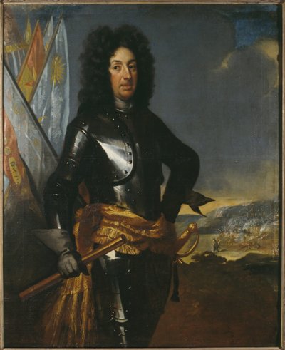 Portret van graaf Adam Ludvig Lewenhaupt door David von Krafft
