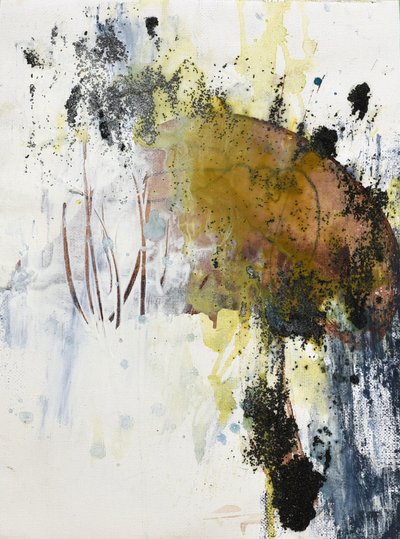 Aardse, abstracte texturen door Deb Chaney