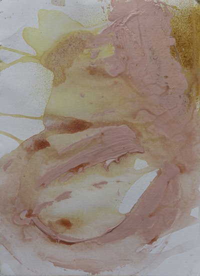 Pastelkleurige abstracte stroming door Deb Chaney
