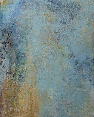 Rustieke patina, abstract door Deb Chaney