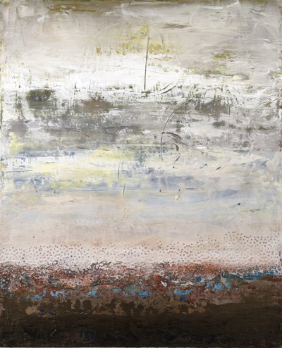 Rustige abstracte horizon door Deb Chaney