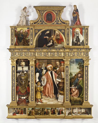 Polyptiek van Sant Ivo, c.1520 door Defendente Ferrari