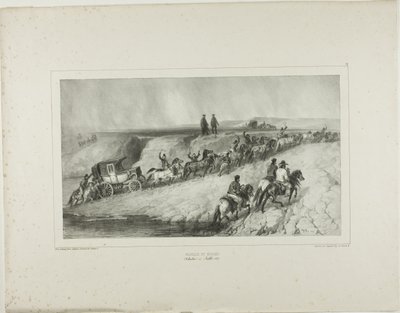 Bouzeo Doorgang door Denis Auguste Marie Raffet