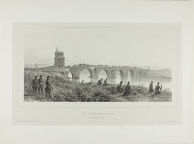 Verovering van de Mollebrug door Denis Auguste Marie Raffet