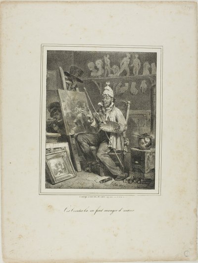 Deze korsten laten anderen eten door Denis Auguste Marie Raffet