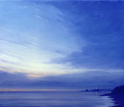 Avond boven Kovallum door Derek Hare