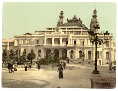 Casino de Monte Carlo, Monaco door Detroit Publishing Co.