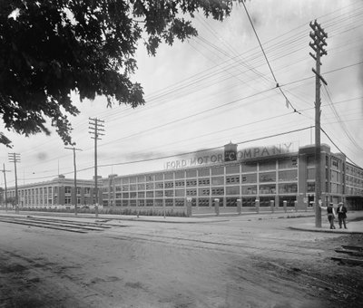 Ford Motor Company, Detroit door Detroit Publishing Co.