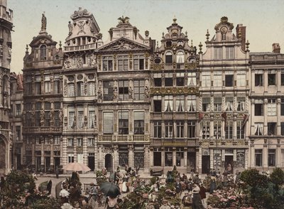 Grote Markt, Brussel door Detroit Publishing Co.