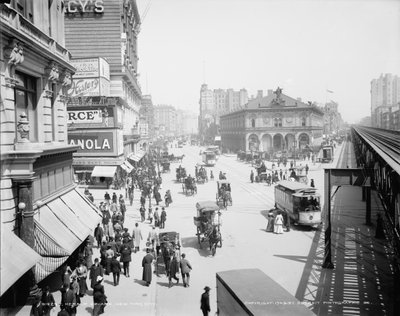 Herald Square, New York, ca.1904 door Detroit Publishing Co.