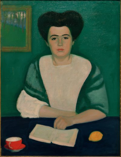 Portret van Irén Jakab door Dezso Czigany