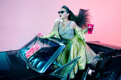 Jamie Winstone, 2014 (foto) door Diana Gomez