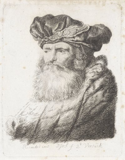 Man met baard door Diederik Jan Singendonck