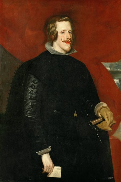 Portret van Filips IV van Spanje door Diego Velázquez