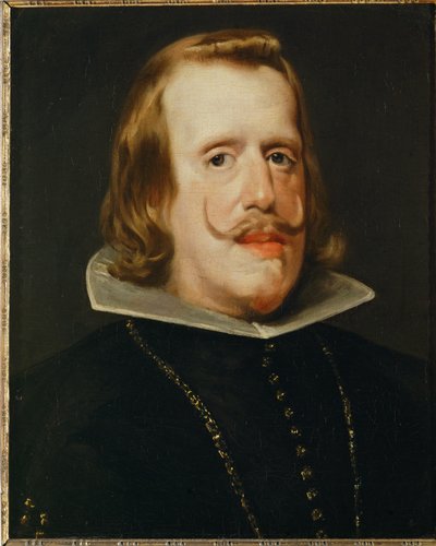 Filips IV, koning van Spanje, zoon van koning Filips III en aartshertogin Maria Anna, dochter van keizer Ferdinand III ... door Diego Rodriguez de Silva y Velazquez