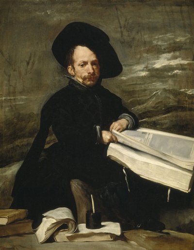 Portret van de nar Diego de Acedo, genaamd "el Primo", 1644 door Diego Velázquez