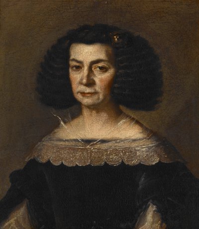 Portret van een dame door Diego Velázquez