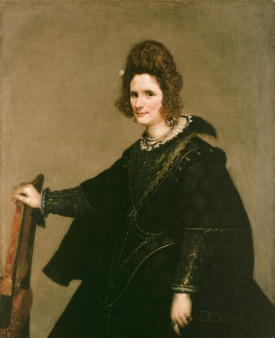 Portret van een Dame, ca. 1630 door Diego Velázquez