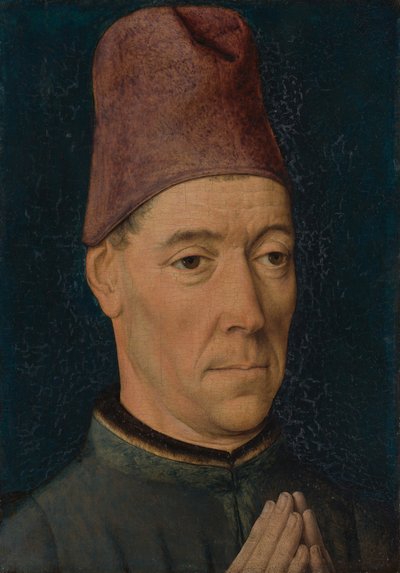 Portret van een man, ca. 1470 door Dieric Bouts