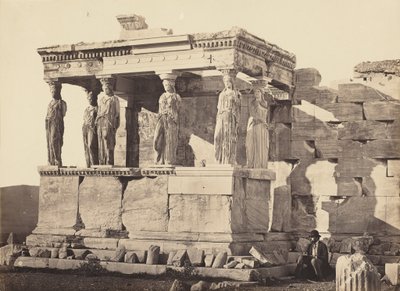 De Caryatiden,1860-1865 (foto) door Dimetrius Constantine