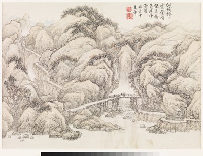 Landschappen naar oude meesters door Ding Huang