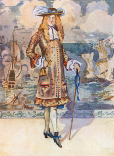 Een man uit de tijd van Karel II 1660-1685 door Dion Clayton Calthrop