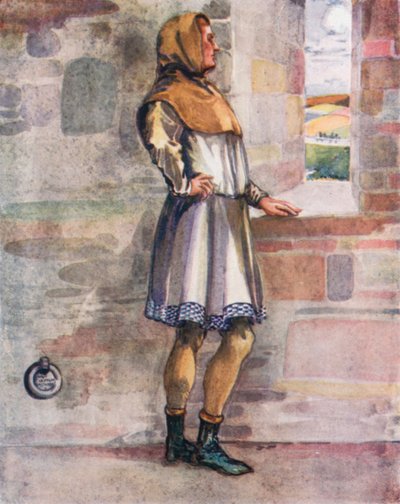 Een man uit de tijd van Richard I 1189-1199 door Dion Clayton Calthrop
