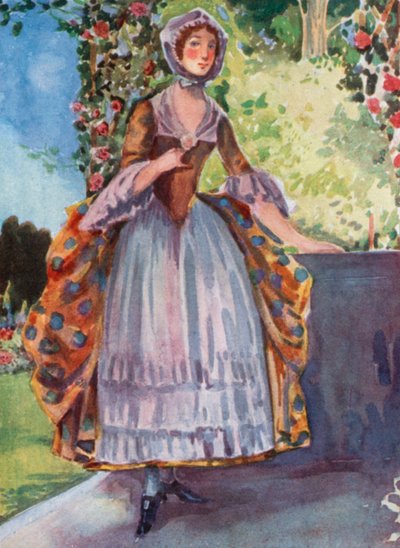 Een Vrouw uit de Tijd van George II 1727-1760 door Dion Clayton Calthrop