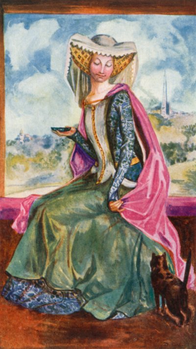 Een Vrouw uit de Tijd van Hendrik V 1413-1422 door Dion Clayton Calthrop