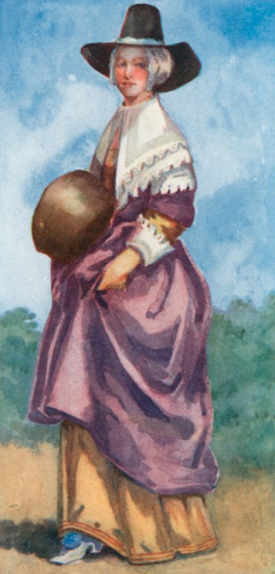 Een vrouw uit de tijd van de Cromwells 1649-1660 door Dion Clayton Calthrop