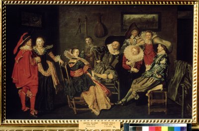 Het vrolijke gezelschap door Dirck Hals