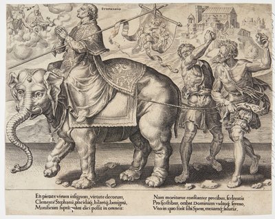 De triomf van Stefanus door Dirck Volckertsz. Coornhert