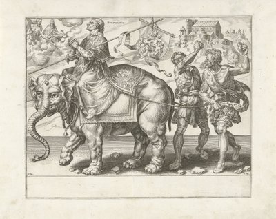 Triomf van Stefanus door Dirck Volckertsz. Coornhert