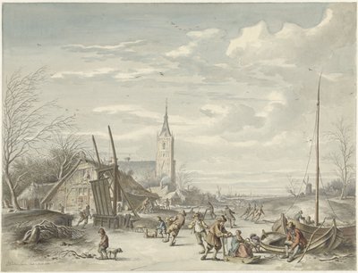 Winterlandschap door Dirk Jan van der Laan
