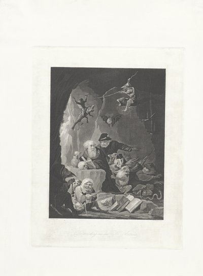 De verzoeking van de H. Antonius door Dirk Jurriaan Sluyter